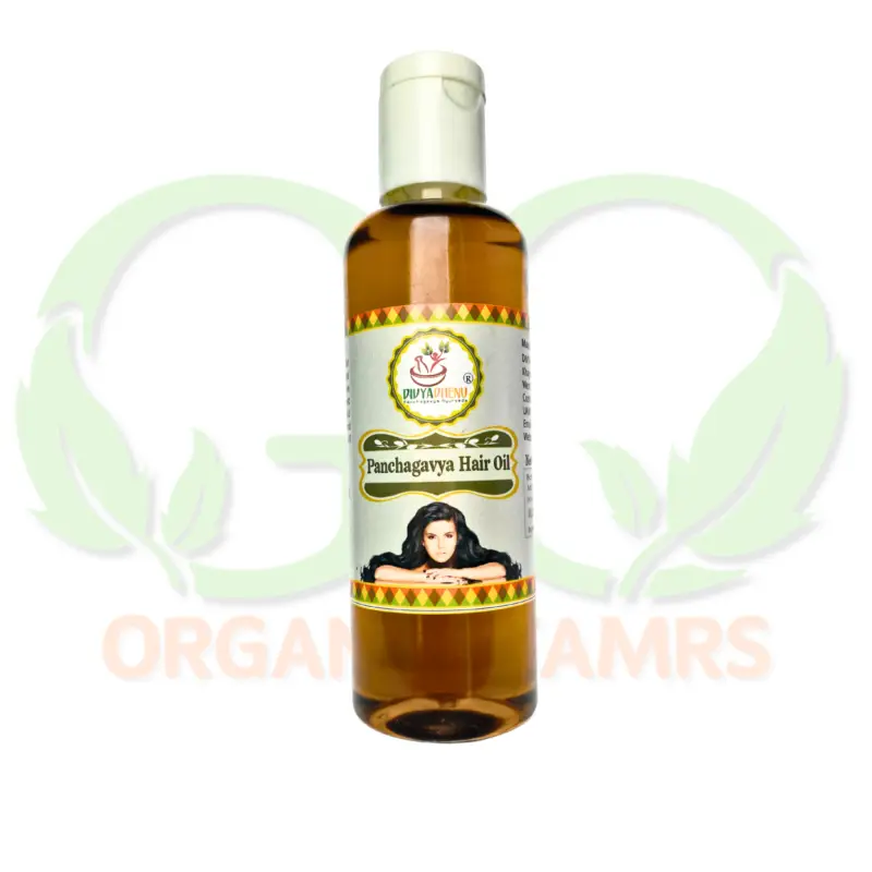 Panchagavya Ayurvedic Hair Oil for Hair Growth and Strengthening
