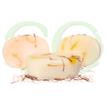 Shea Butter Soap with saffron decoration